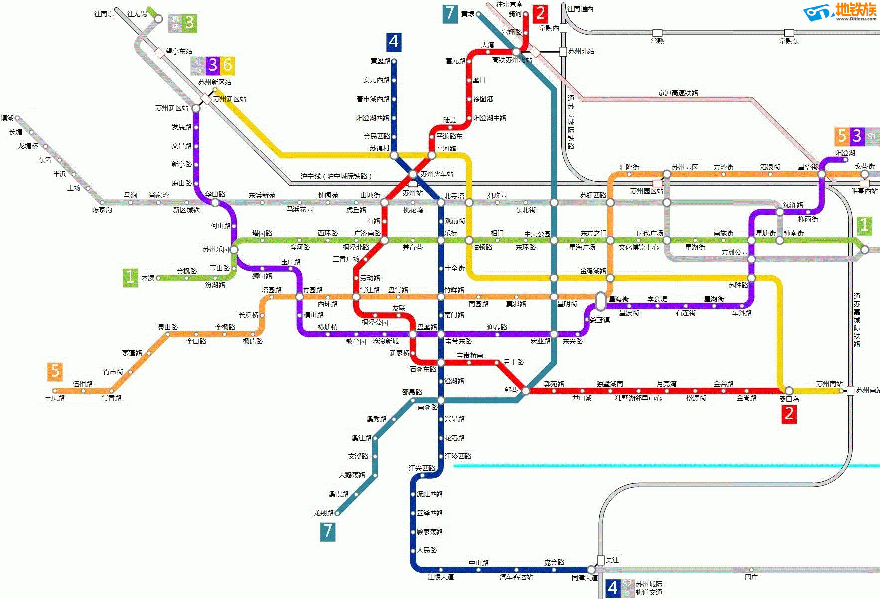 小红书分享苏州地铁线路图全攻略及攻略解读🚇