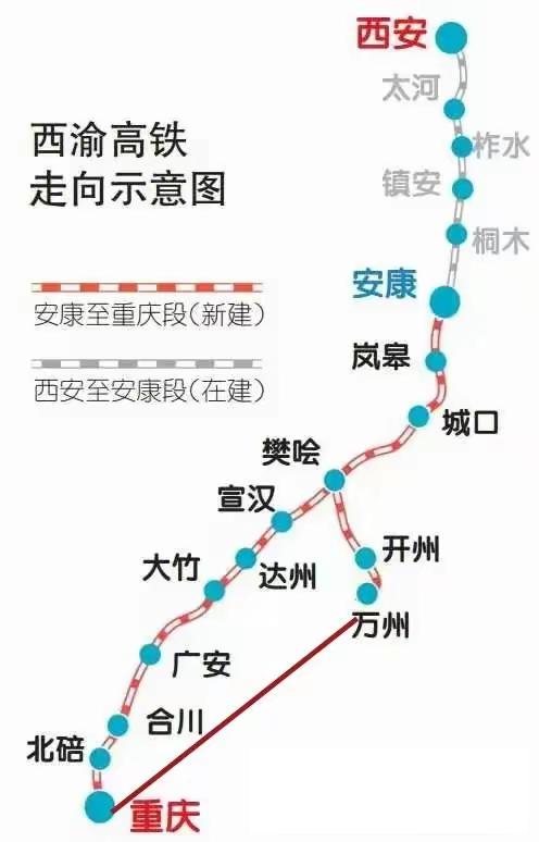 最新西渝高铁线路图揭秘，探秘美食宝藏与隐秘小巷的魅力