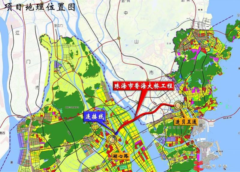 斗门最新香海路规划图详解及观点论述